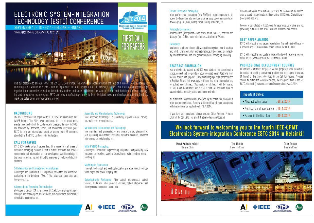 Flyer Design by ADEX for Aalto University | Design #2207325