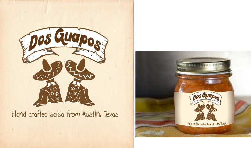 Logo Design by artistraman for Dos Guapos | Design #2230375