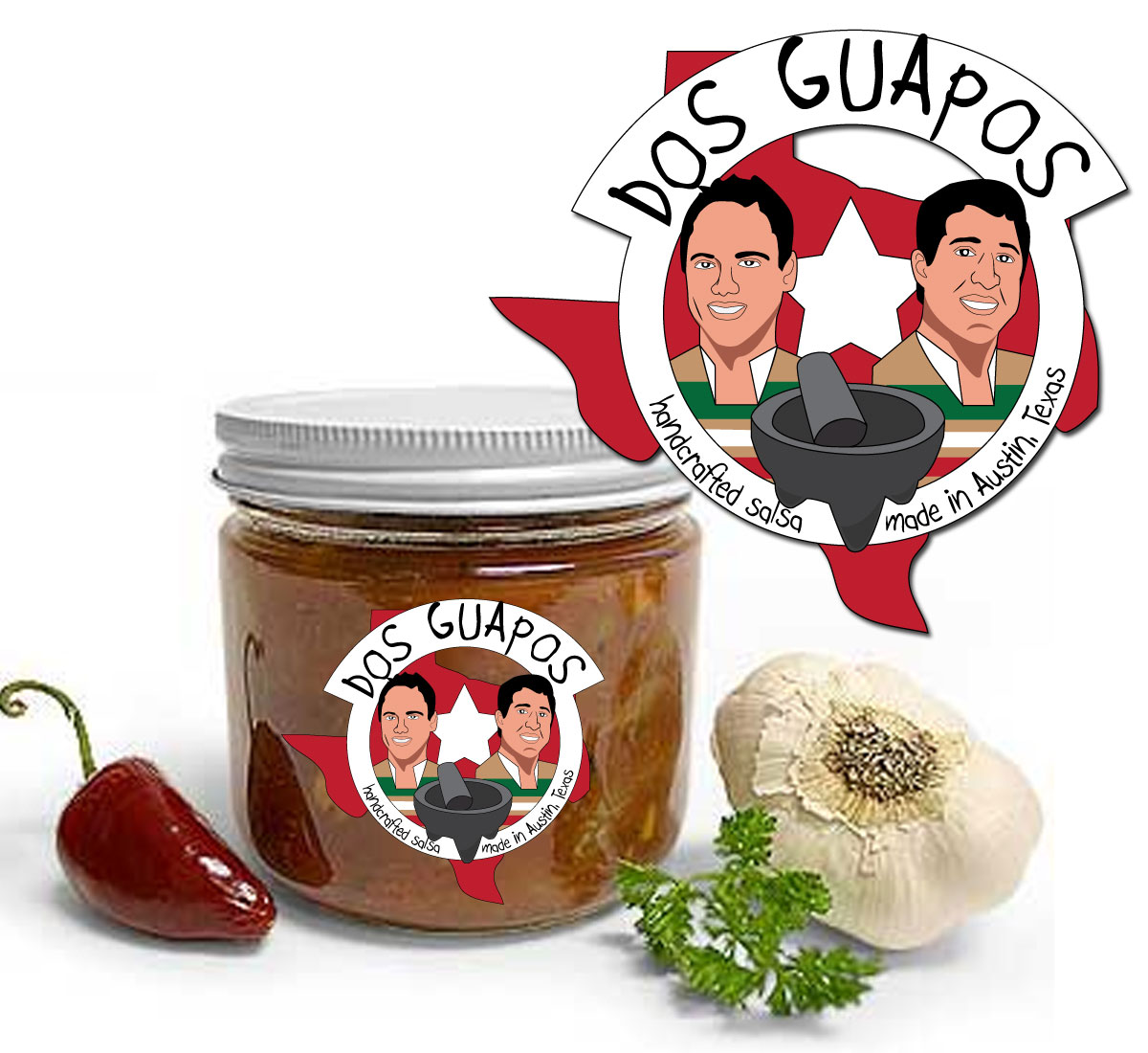 Logo Design by Coco Creative Design for Dos Guapos | Design #2144821