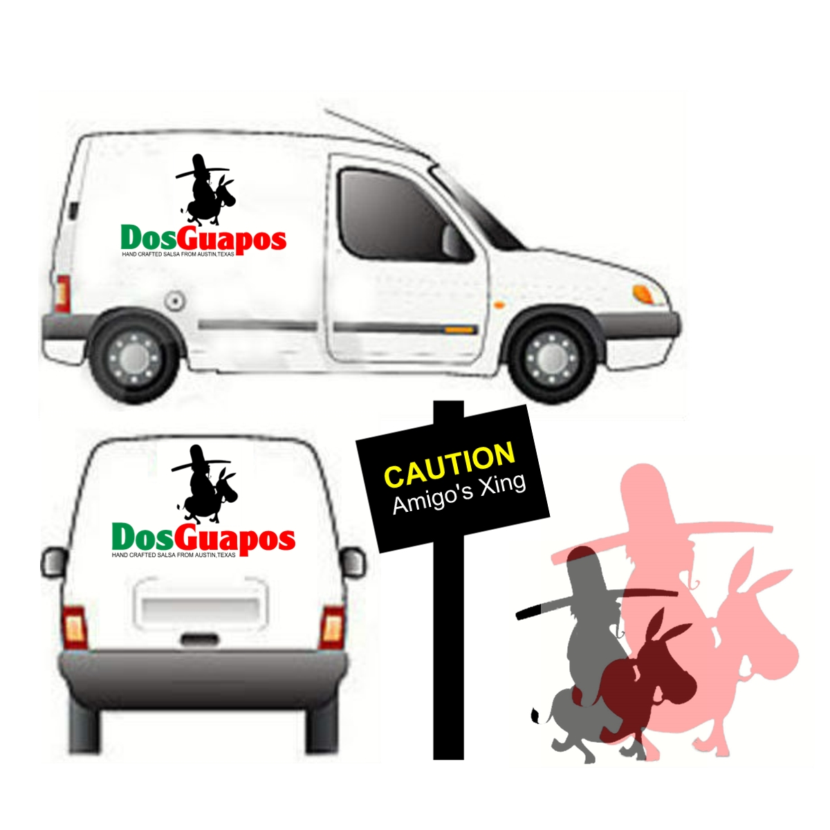 Logo Design by Patrick Davidson for Dos Guapos | Design #2146206