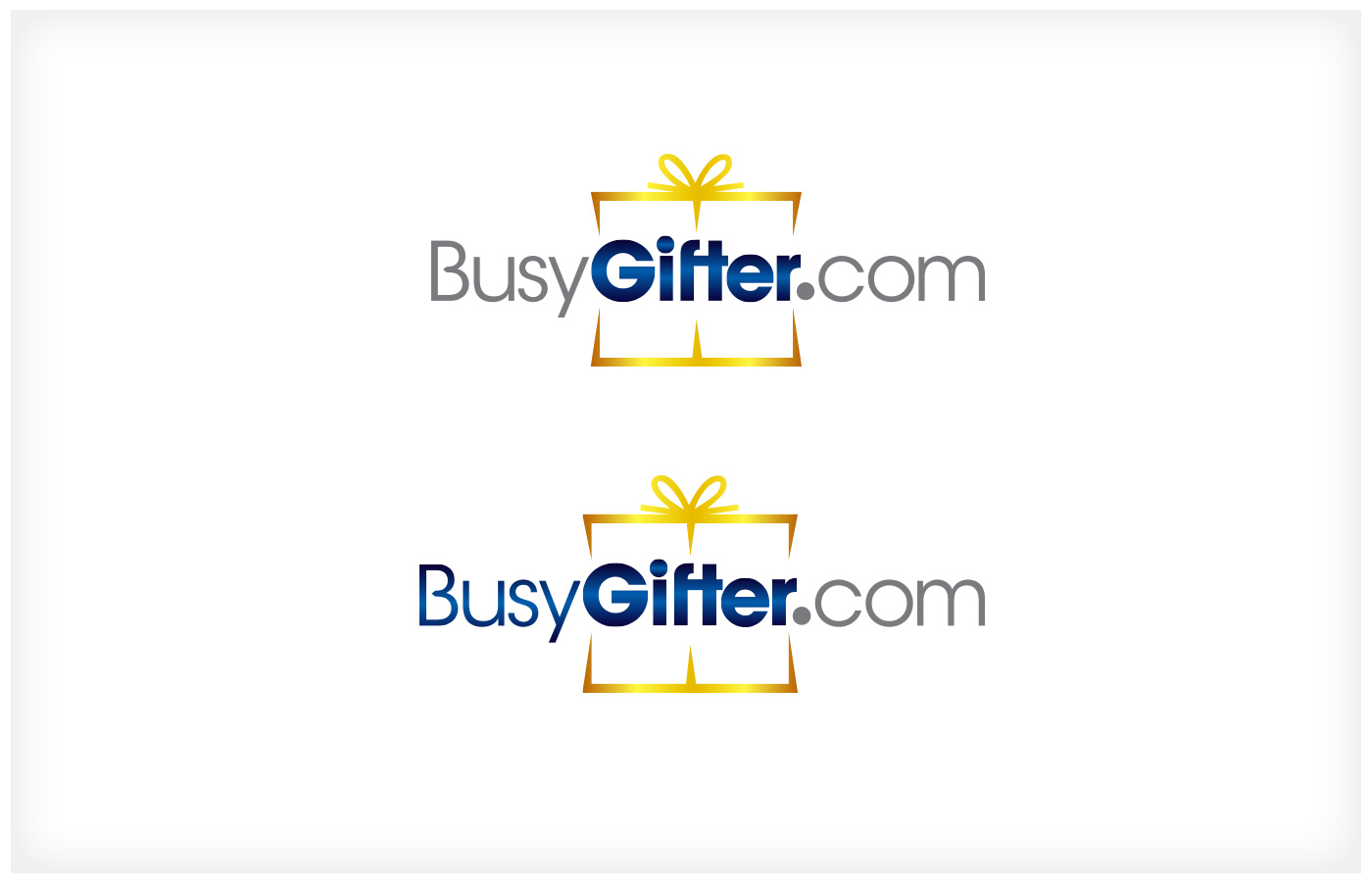 Logo Design by sanalkumar for Busy Gifter | Design #10102943