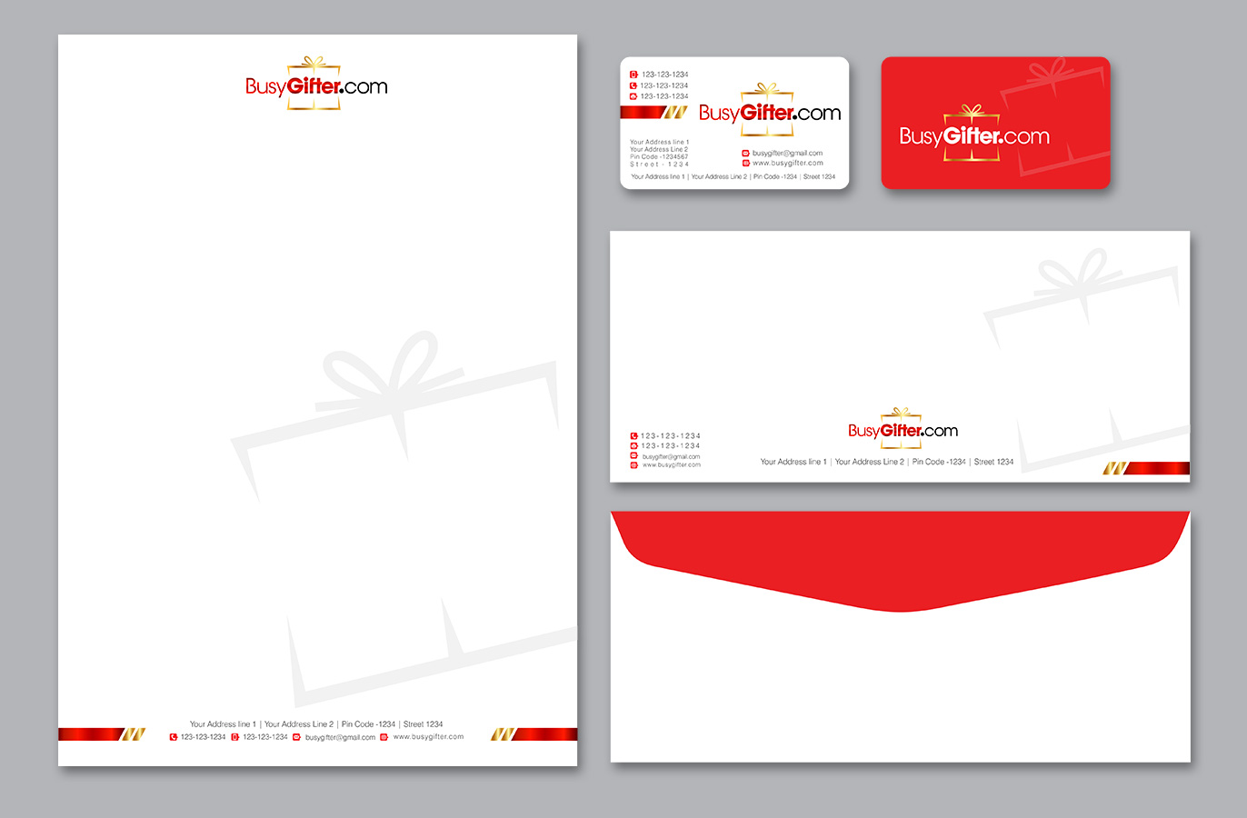 Logo Design by sanalkumar for Busy Gifter | Design #10102947