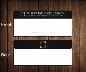 Envelope Design by DZINO for Halifax Tax Consultancy Inc. | Design: #9938706