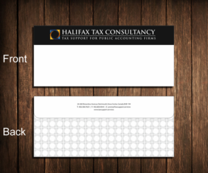 Envelope Design by DZINO for Halifax Tax Consultancy Inc. | Design: #9938715
