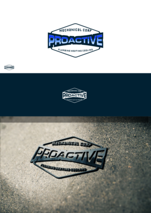 ProActive Mechanical Corp   Plumbing heating cooling  | Logo Design by Artism Design
