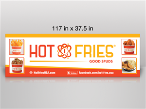 Graphic Design by Mon01 for Hot Fries | Design: #2146620