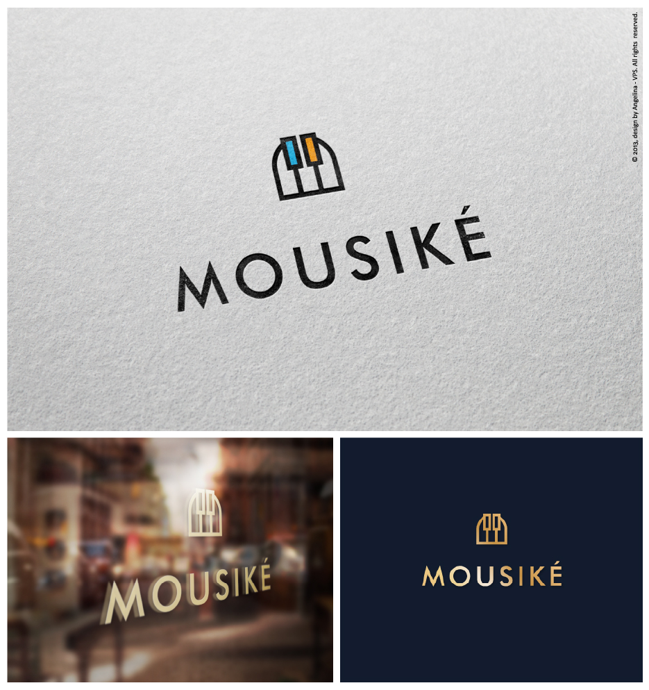 Logo Design by Angelina for Mousiké | Design #2161735