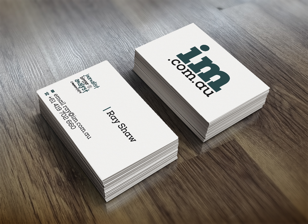 Business Card Design by MS Design for Intermedia | Design #2140959