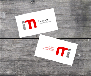 Business Card Design by Pooja Kalaria for Intermedia | Design: #2162729
