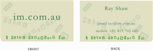 Business Card Design by kalchakra