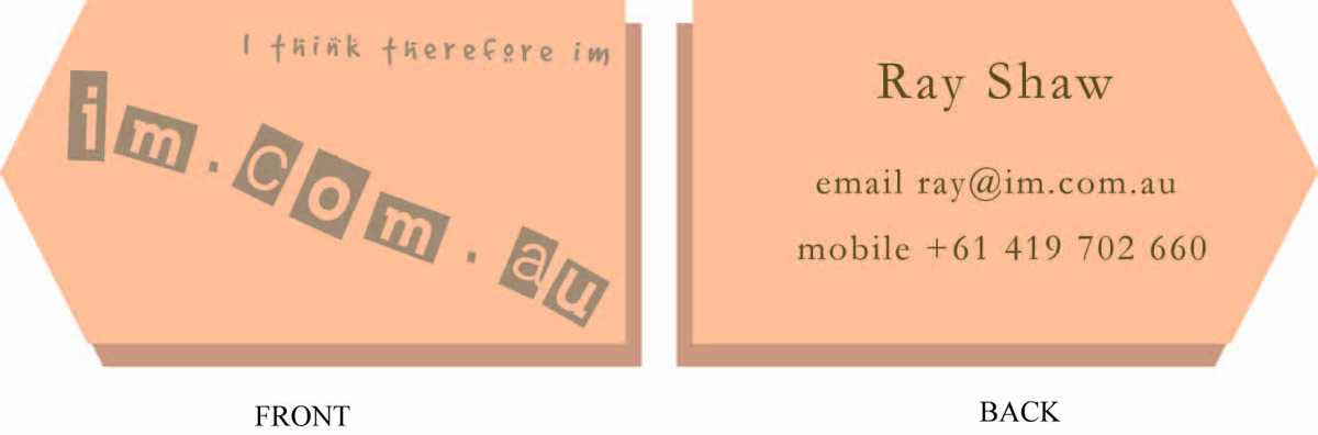 Business Card Design by kalchakra for Intermedia | Design #2147502
