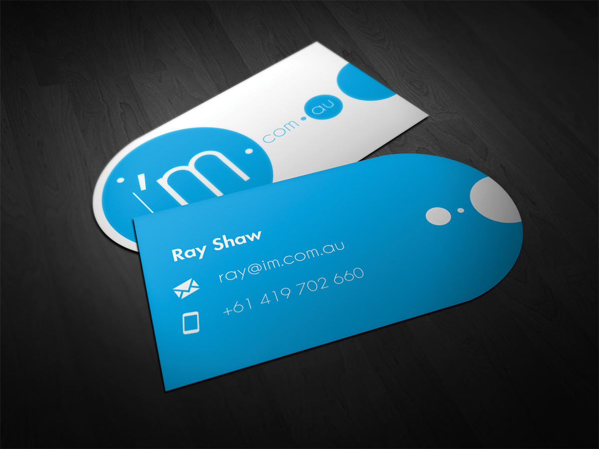 Business Card Design by Neue for Intermedia | Design #2136494