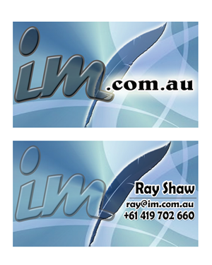 Business Card Design by dannahdujali