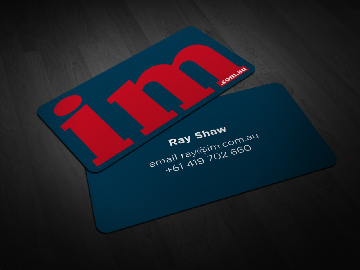 Business Card Design by Atvento Graphics for Intermedia | Design #2123697