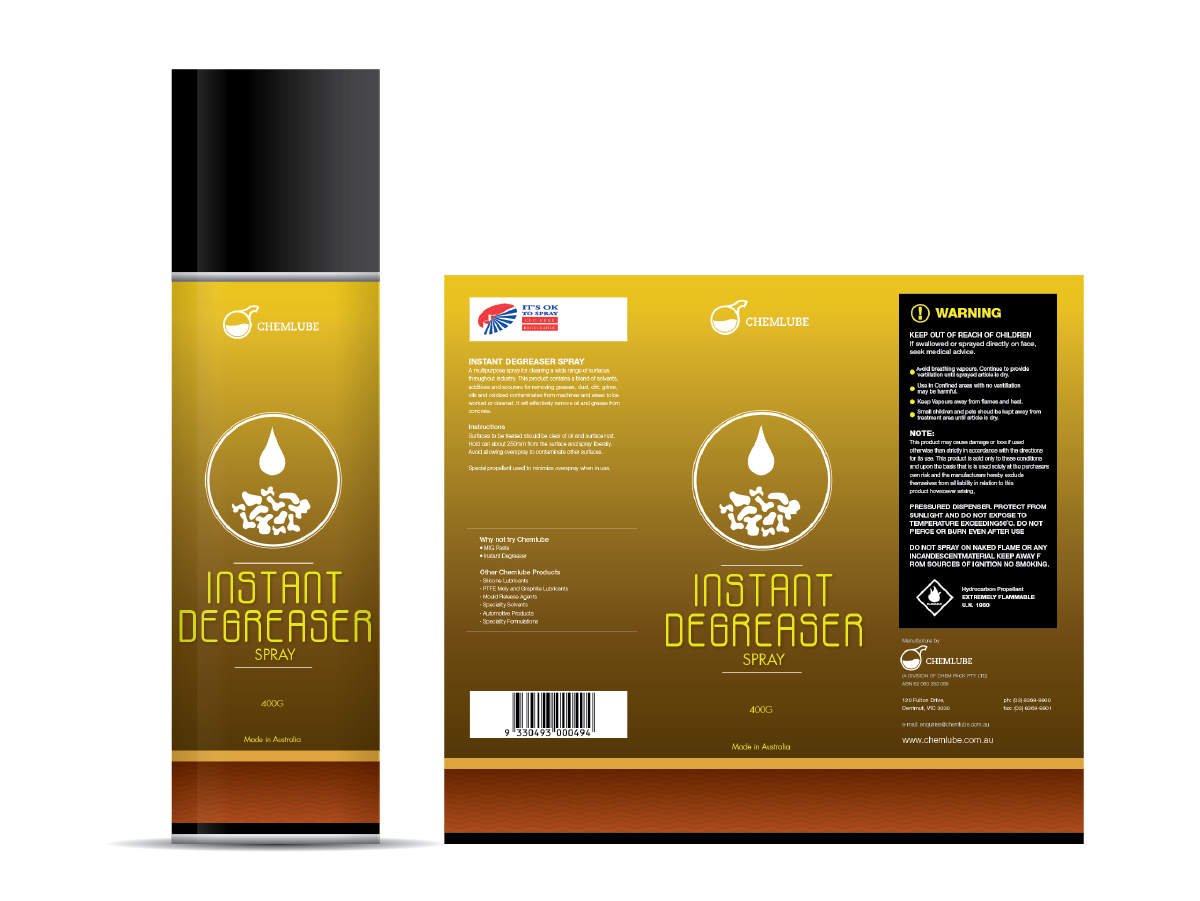 Packaging Design by Pedyson for Chem Pack | Design #2220515