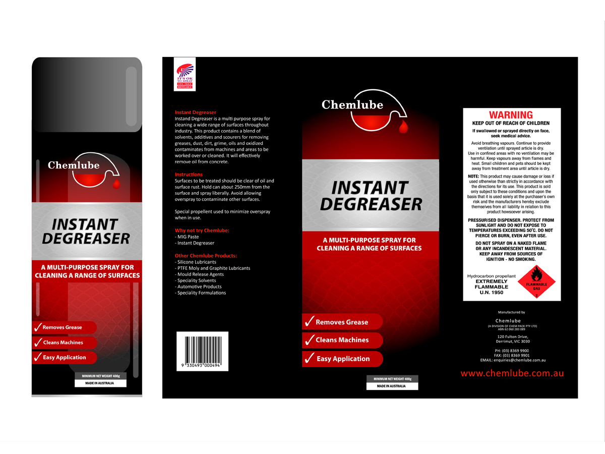 Packaging Design by rdl83 for Chem Pack | Design #2210519