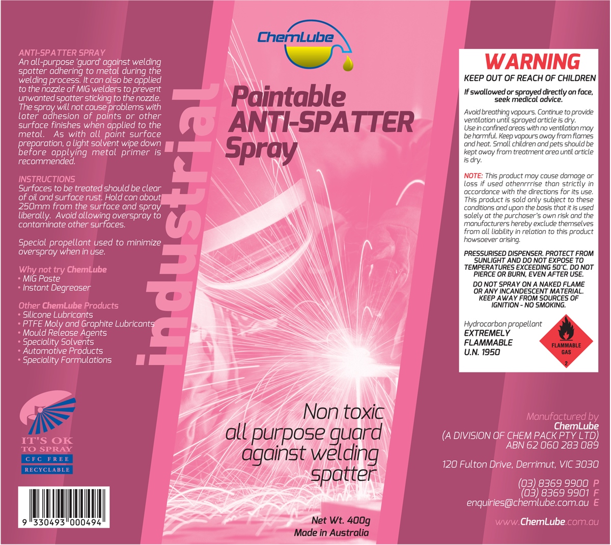 Diseño de Empaque por shazigns para Chem Pack | Diseño #2239336