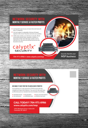 Postcard Design by debdesign for Calyptix | Design: #9846455