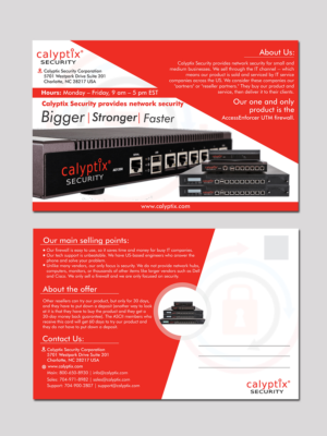 Postkarten-Design von ecorokerz für Calyptix | Design #9842819