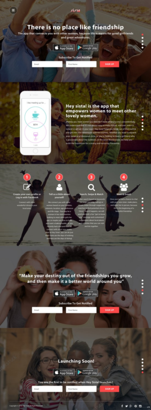 Landing Page Design by pb for this project | Design: #9848056