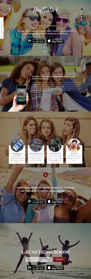 Landing Page Design by pb for this project | Design: #9870081