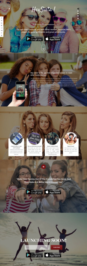 Landing Page Design by pb for this project | Design: #9870083