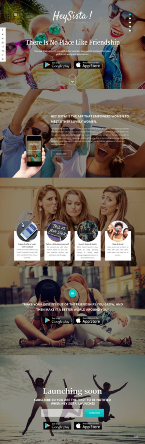 Landing Page Design by pb for this project | Design: #9894370