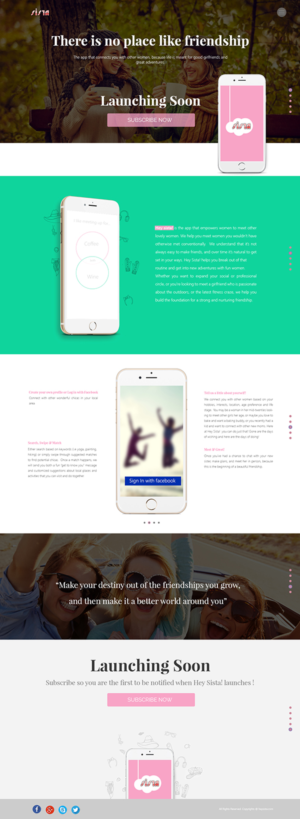 Landing Page Design by Webdesigner Syed for this project | Design #9843036