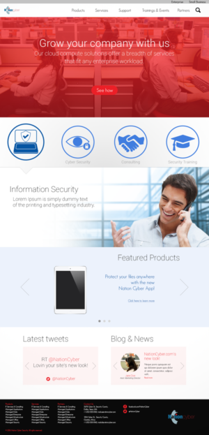 Web Design par d.velasco pour ce projet | Design #9926536