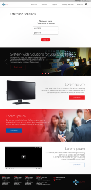 Web Design by d.velasco for this project | Design: #9937270