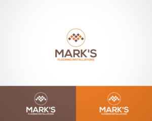 Logo Design by FAMous_Designs for Mark's Flooring Installations | Design: #9876657