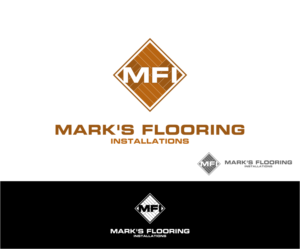 Logo Design by Ryozz for Mark's Flooring Installations | Design #9907327
