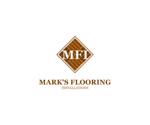 Logo-Design von Ryozz für Mark's Flooring Installations | Design: #9916951