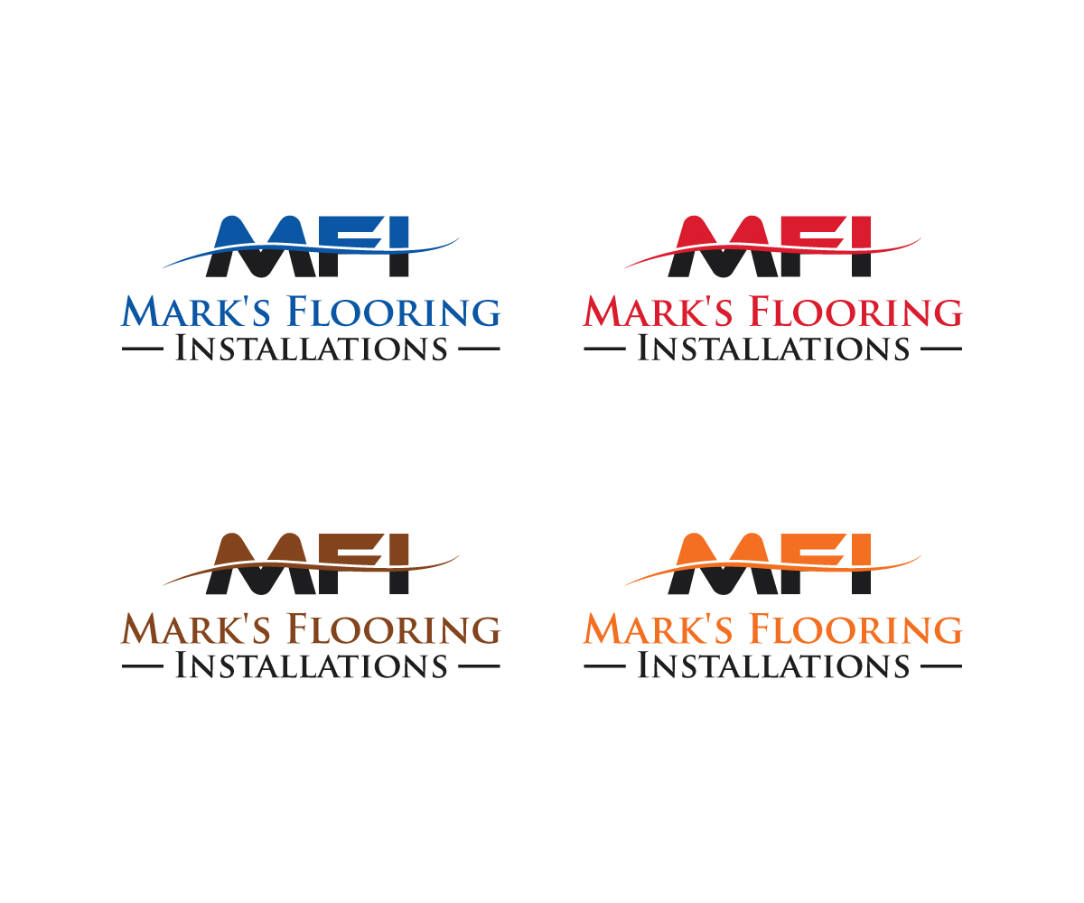 Logo-Design von alvflamehaze für Mark's Flooring Installations | Design #9887476