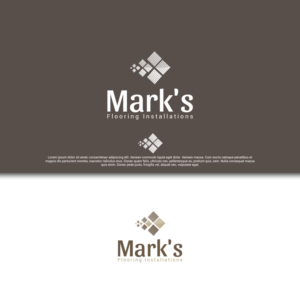 Logo Design by Creative Ants for Mark's Flooring Installations | Design #9880700