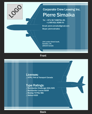 Business Card Design by HornG