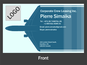 Business Card Design by HornG for this project | Design #435536