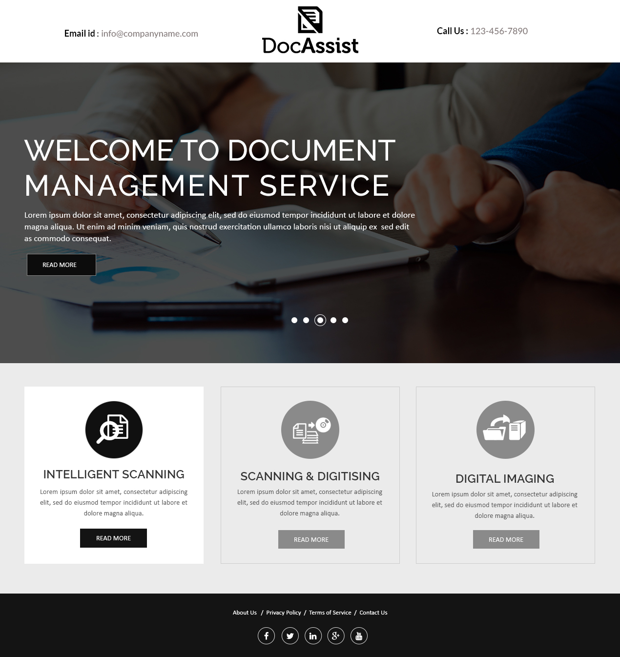 Landing Page Design by Creations Box 2015 for this project | Design #9874789