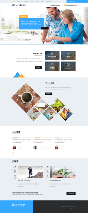 Landing Page Design by Subhanu