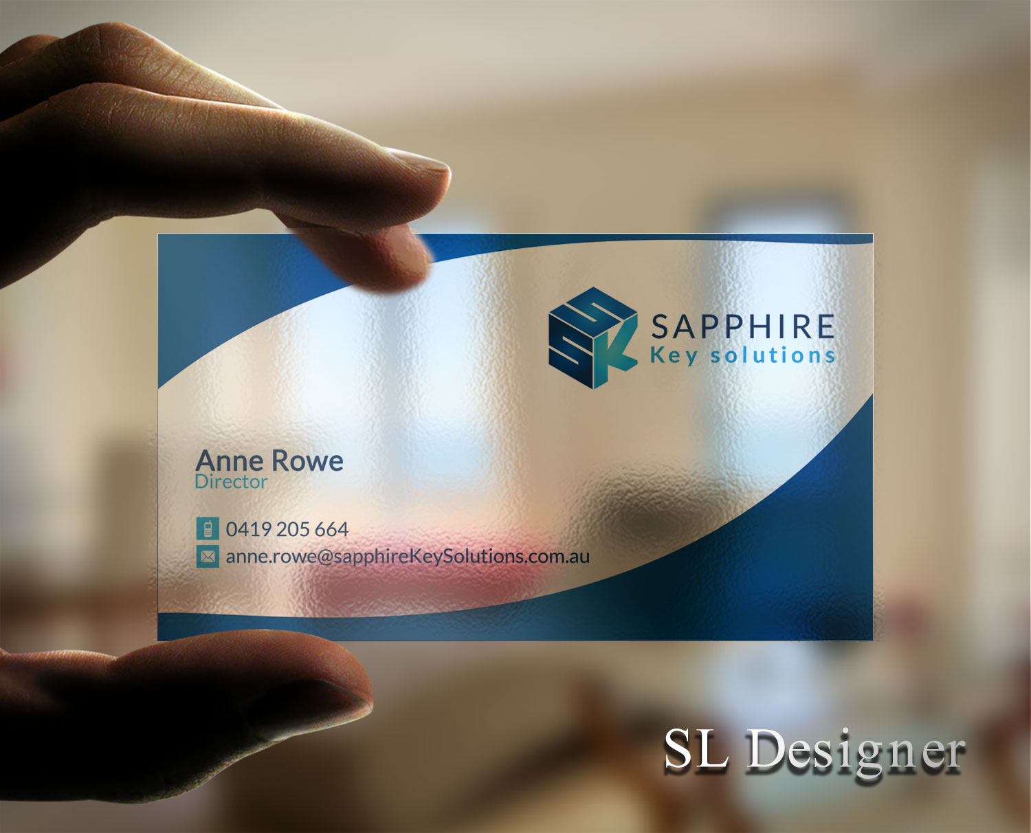 Business Card Design by SL Designer for this project | Design #9850090