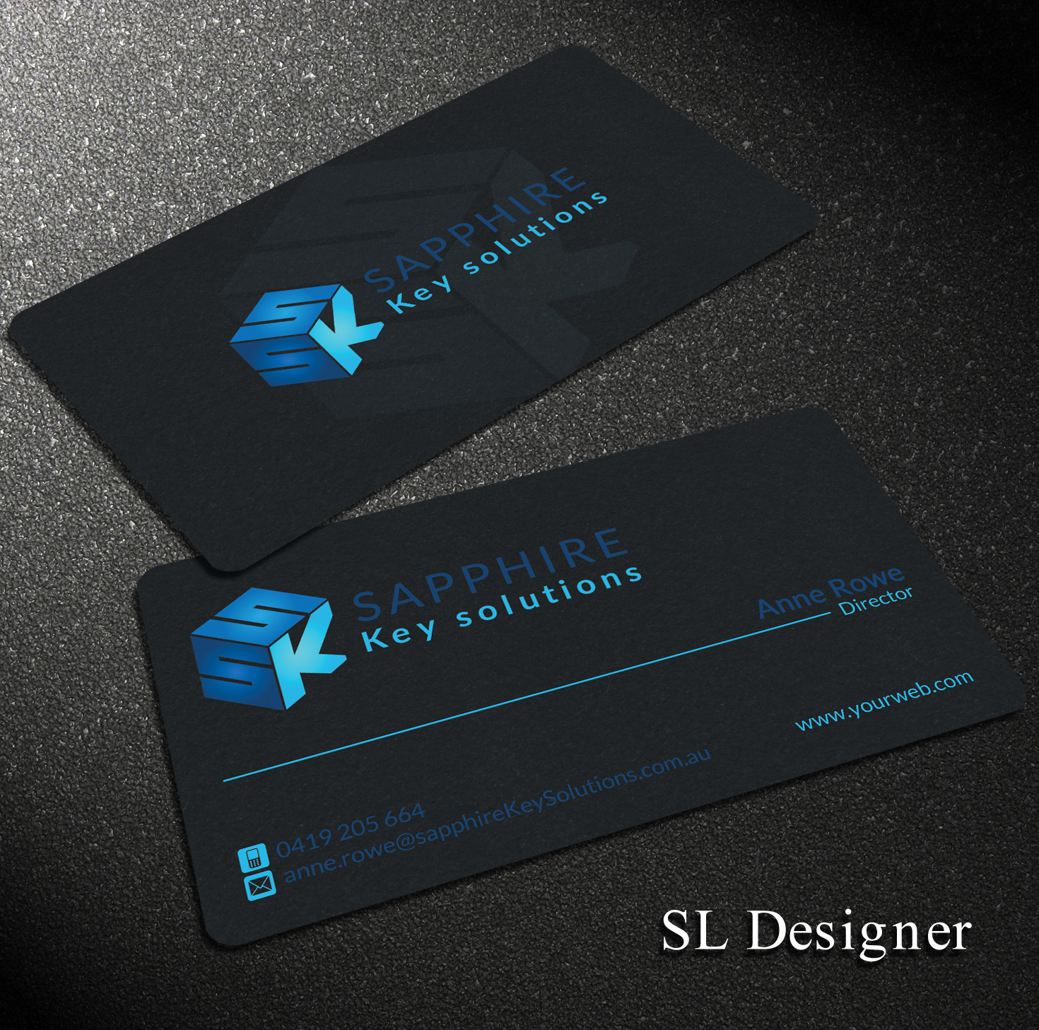 Visitenkarten-Design von SL Designer für dieses Projekt | Design #9850091