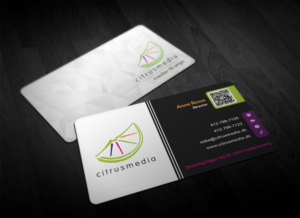 Business Card Design by Designing Birds for citrusmedia | Design: #9901393