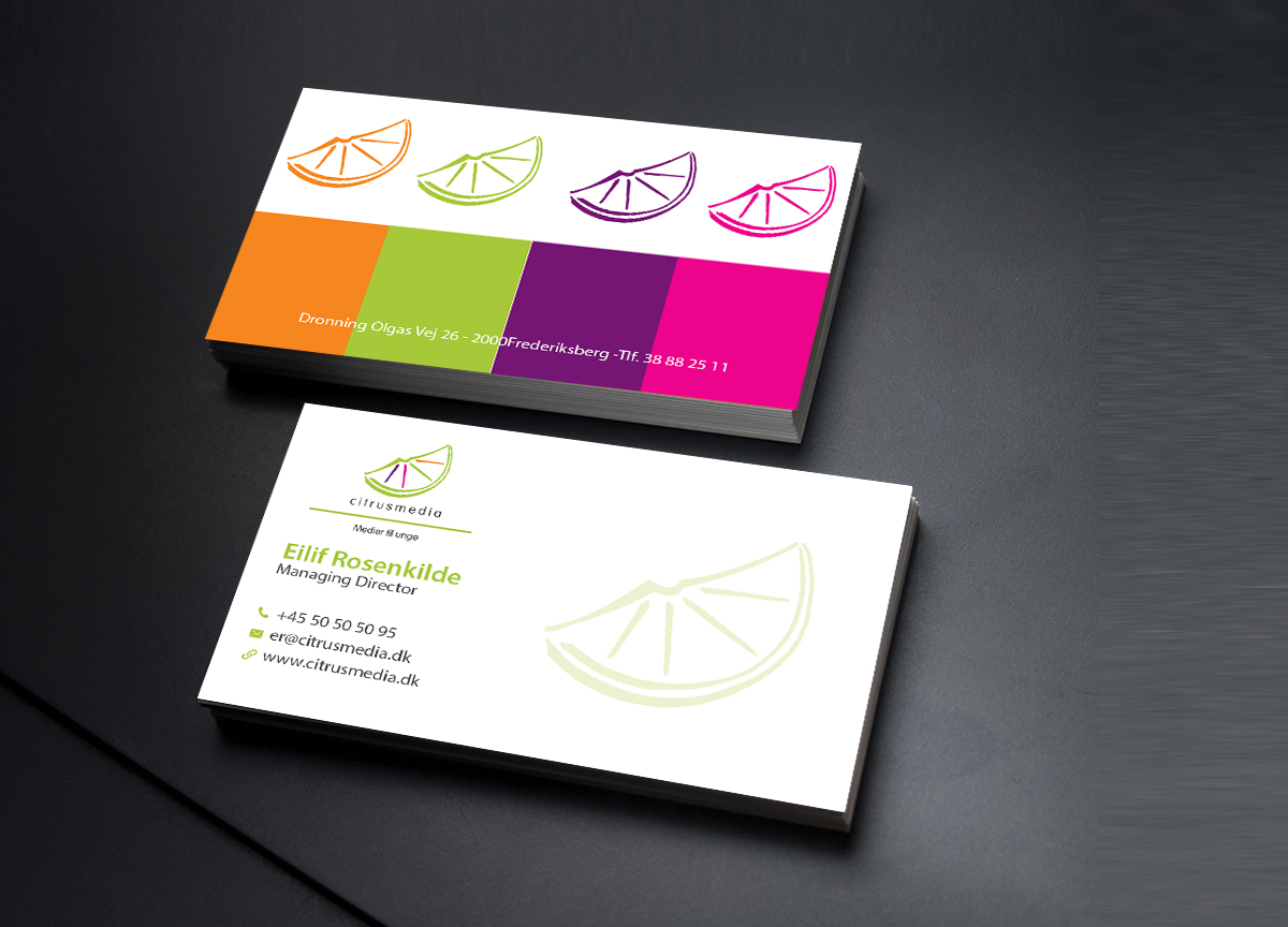 Visitenkarten-Design von Creations Box 2015 für citrusmedia | Design #9914642