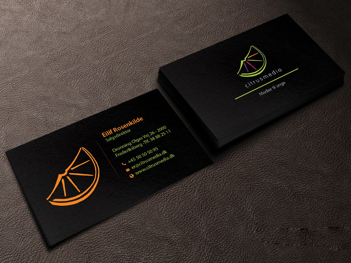 Business Card Design by Creations Box 2015 for citrusmedia | Design #9914643