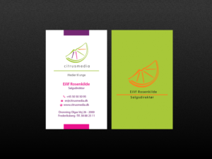 Business Card Design by Creations Box 2015 for citrusmedia | Design: #9914648
