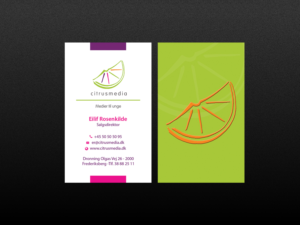 Business Card Design by Creations Box 2015 for citrusmedia | Design: #9914653