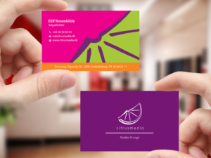 Business Card Design by Creations Box 2015 for citrusmedia | Design: #9914656
