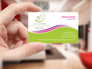 Design de Carte de Visite par Creations Box 2015 pour citrusmedia | Design : #9914662