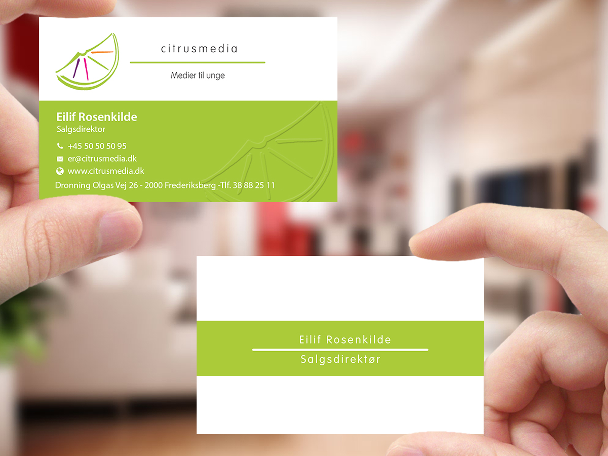 Business Card Design by Creations Box 2015 for citrusmedia | Design #9914663