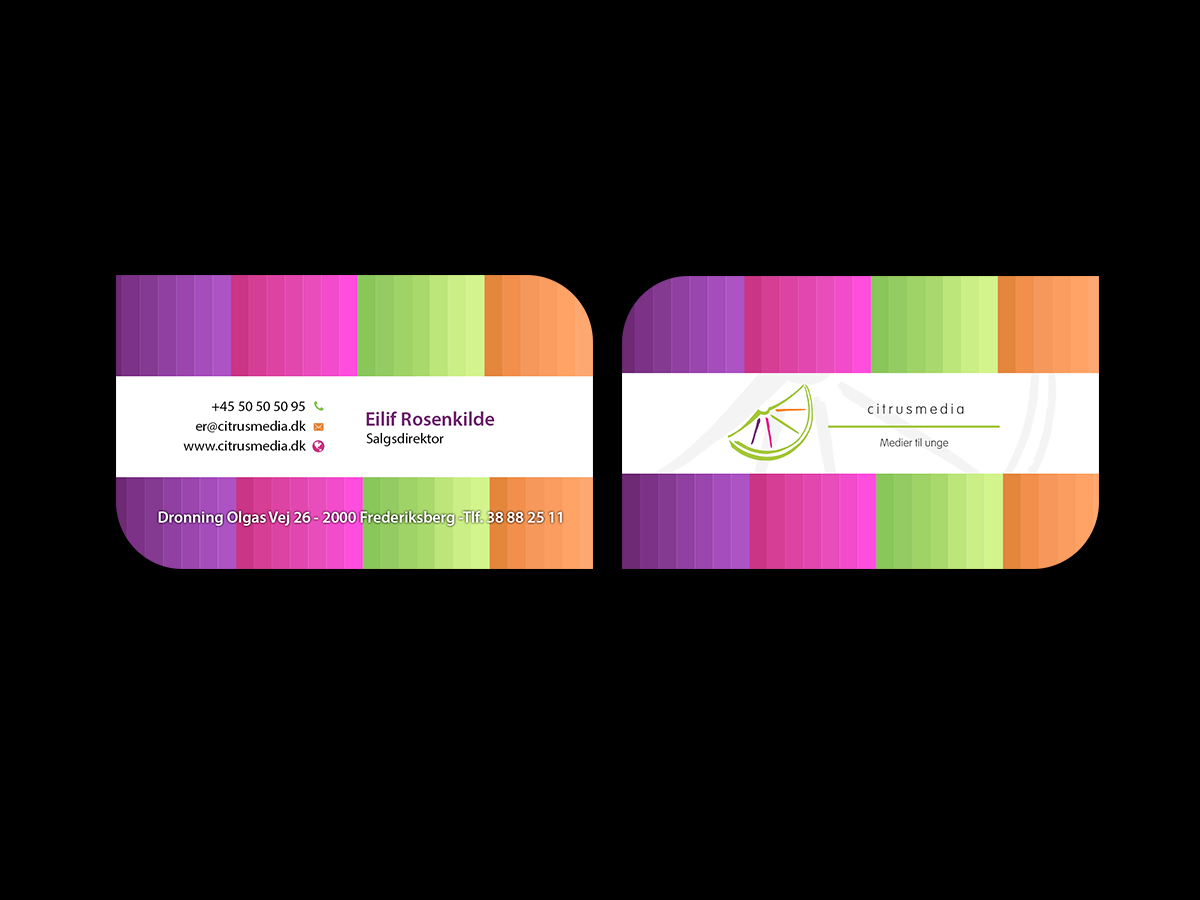Business Card Design by Creations Box 2015 for citrusmedia | Design #9914665